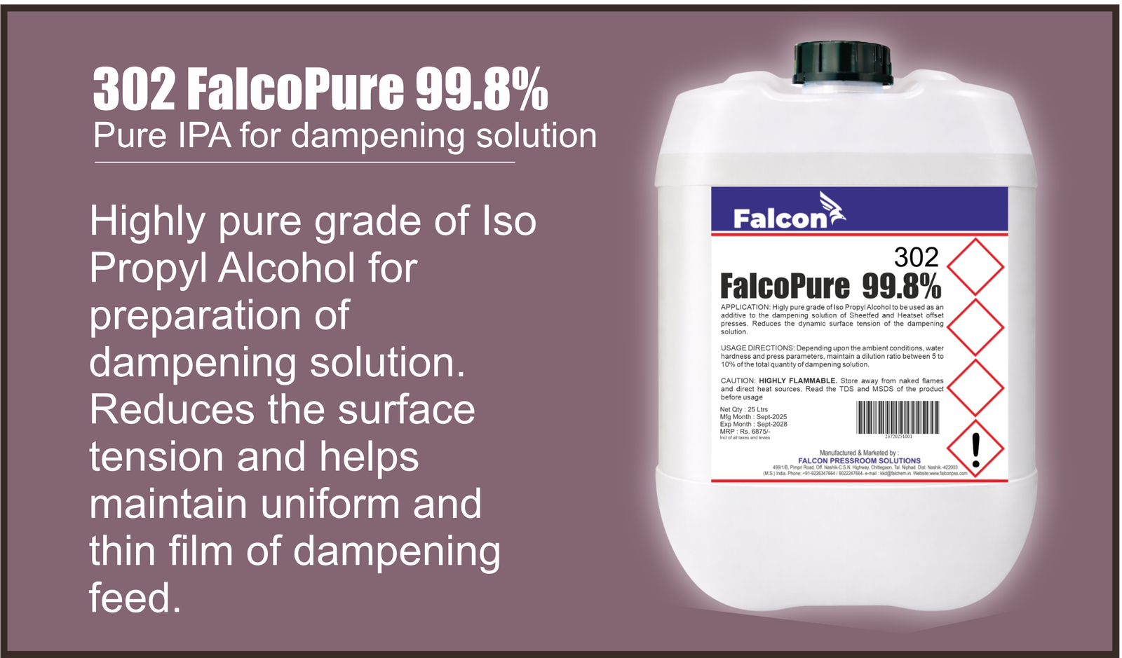 Isopropyl Alcohol 99.8%